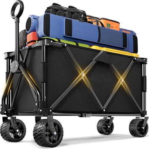 Foldable camping trolley 200l - trolley,