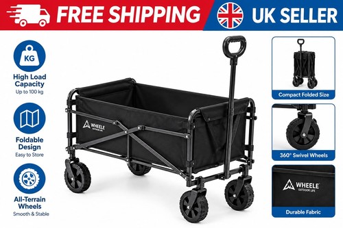 Folding garden trolley cart - trolley,