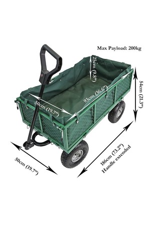 Garden cart heavy duty - garden,
