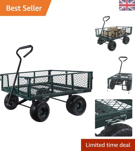 Utility steel garden cart - steel,