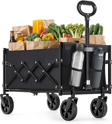 Songmics folding trolley - folding, trolley,