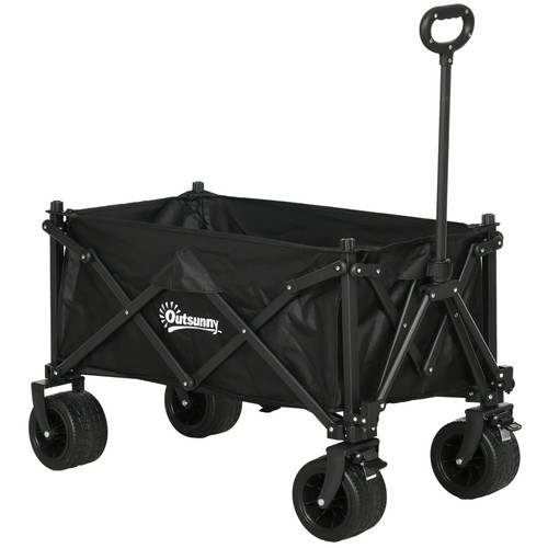 Outsunny foldable garden - garden, cart
