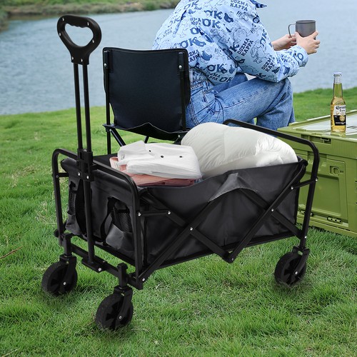 Folding garden trolley - folding,