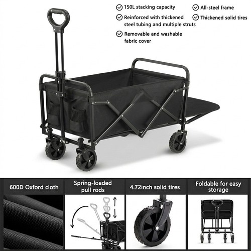 330lbs folding utility cart - 330lbs,