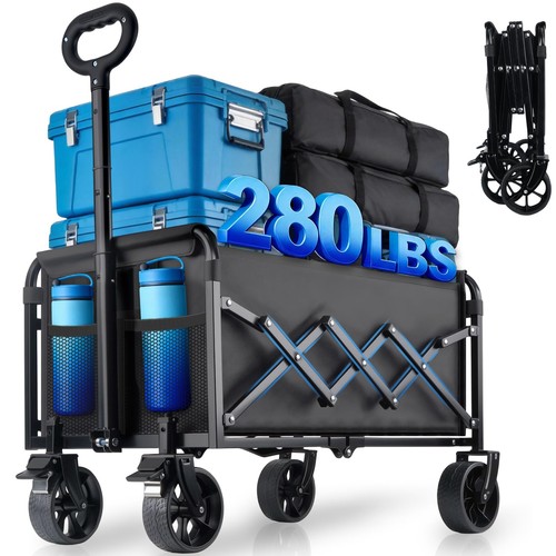 Folding festival trolley - folding, wagon