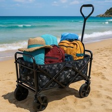 Camouflage Folding Wagon Pull