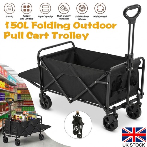 Heavy duty 150l folding wagon - heavy,