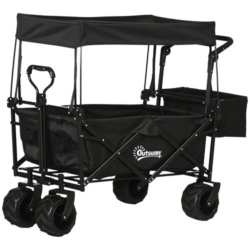 Outsunny push pull - push, wagon