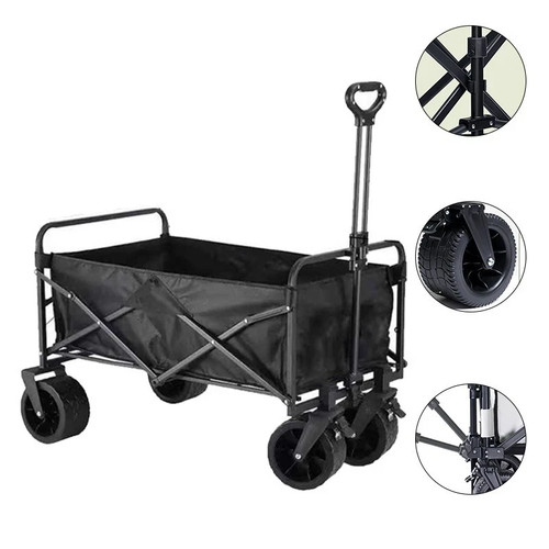 Folding garden wagon cart - folding,